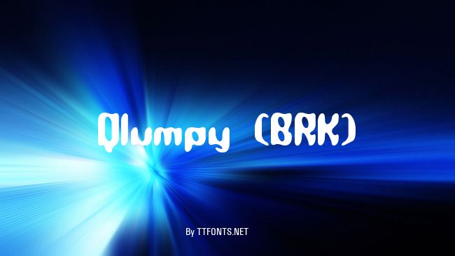 Qlumpy (BRK) example